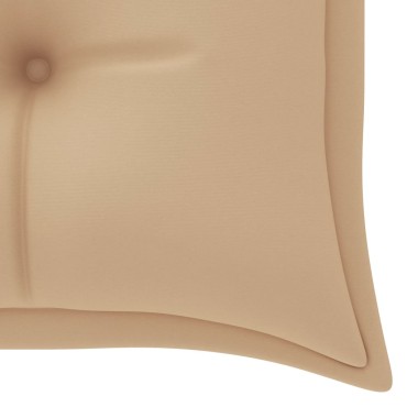 vidaXL Μαξιλάρι Πάγκου Κήπου Μπεζ 150x50x7cm Ύφασμα Oxford