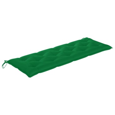 vidaXL Μαξιλάρι Πάγκου Κήπου Πράσινο 150x50x7cm Ύφασμα Oxford