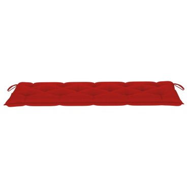 vidaXL Μαξιλάρι Πάγκου Κήπου Κόκκινο 150x50x7cm Ύφασμα Oxford