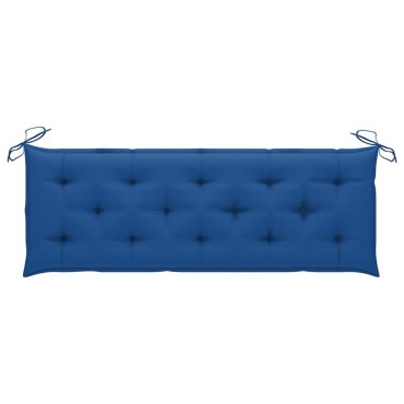 vidaXL Μαξιλάρι Πάγκου Κήπου Μπλε 150x50x7cm Ύφασμα Oxford
