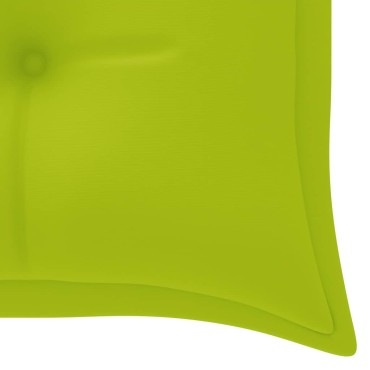 vidaXL Μαξιλάρι Πάγκου Κήπου Έντονο Πράσινο 150x50x7cm Ύφασμα Oxford