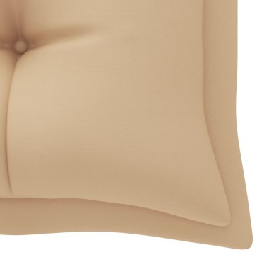 vidaXL Μαξιλάρι Πάγκου Κήπου Μπεζ 180x50x7cm Ύφασμα Oxford