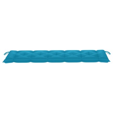 vidaXL Μαξιλάρι Πάγκου Κήπου Γαλάζιο 180x50x7cm Ύφασμα Oxford