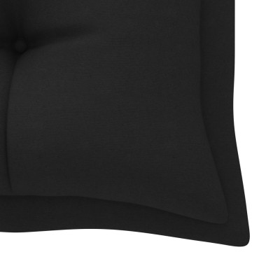 vidaXL Μαξιλάρι Πάγκου Κήπου Μαύρο 180x50x7cm Ύφασμα Oxford