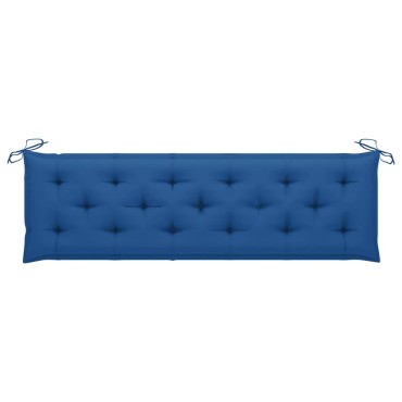 vidaXL Μαξιλάρι Πάγκου Κήπου Μπλε 180x50x7cm Ύφασμα Oxford
