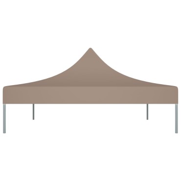 vidaXL Κάλυμμα Τέντας Εκδηλώσεων Taupe 4 x 3 μ. 270 γρ/μ²