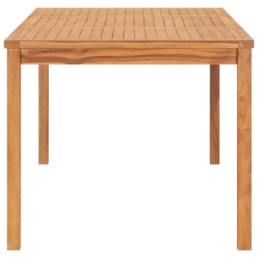 vidaXL Τραπεζαρία Κήπου 180x90x77cm από Μασίφ Ξύλο Teak 1 τεμ.