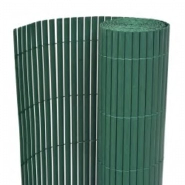 vidaXL Περίφραξη Κήπου Διπλής Όψης Πράσινη 110x500cm