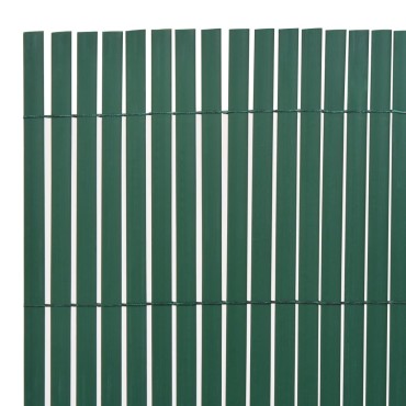 vidaXL Περίφραξη Κήπου Διπλής Όψης Πράσινη 110x500cm