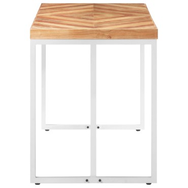 vidaXL Τραπεζαρία 120x60x76cm από Μασίφ Ξύλο Ακακίας/Ξύλο Μάνγκο 1 τεμ.