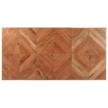 vidaXL Τραπεζαρία 140x70x76cm από Μασίφ Ξύλο Ακακίας/Ξύλο Μάνγκο 1 τεμ.