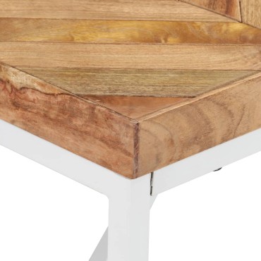 vidaXL Τραπεζαρία 180x90x76cm από Μασίφ Ξύλο Ακακίας/Μάνγκο 1 τεμ.