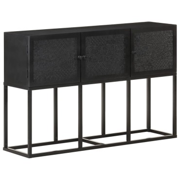 vidaXL Κονσόλα 115x30x76cm από Μασίφ Ξύλο Μάνγκο 1 τεμ.
