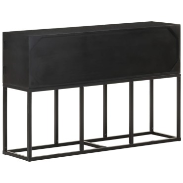 vidaXL Κονσόλα 115x30x76cm από Μασίφ Ξύλο Μάνγκο 1 τεμ.