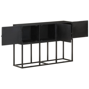 vidaXL Κονσόλα 115x30x76cm από Μασίφ Ξύλο Μάνγκο 1 τεμ.
