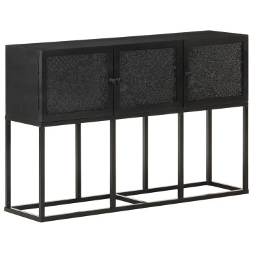 vidaXL Κονσόλα 115x30x76cm από Μασίφ Ξύλο Μάνγκο 1 τεμ.
