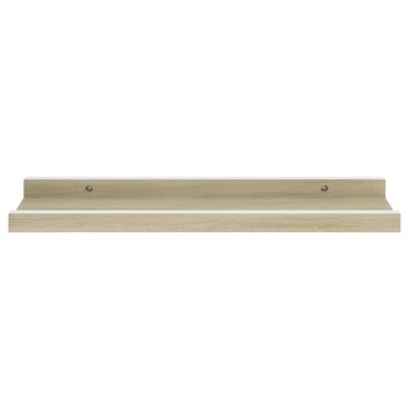 vidaXL Ράφια Τοίχου 2 τεμ. Λευκό και Sonoma Δρυς 40x9x3cm