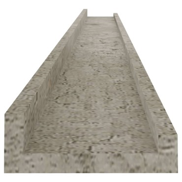 vidaXL Ράφια Τοίχου 2 τεμ. Γκρι Σκυροδέματος 115x9x3cm