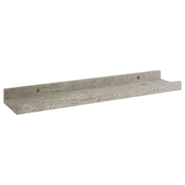 vidaXL Ράφια Τοίχου 4 τεμ. Γκρι Σκυροδέματος 40x9x3cm