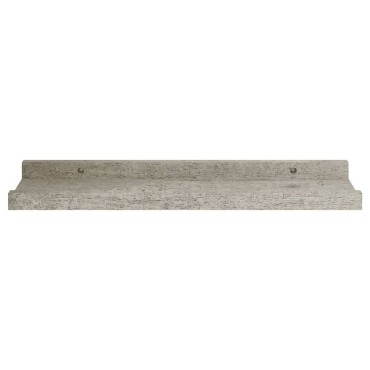 vidaXL Ράφια Τοίχου 4 τεμ. Γκρι Σκυροδέματος 40x9x3cm