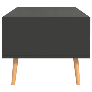 vidaXL Τραπεζάκι Σαλονιού Γκρι 100x49,5x43cm από Επεξ. Ξύλο 1 τεμ.
