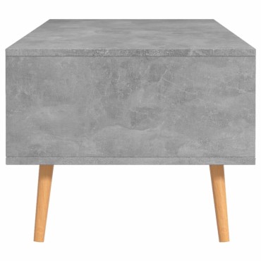 vidaXL Τραπεζάκι Σαλονιού Γκρι Σκυρ. 100x49,5x43cm από Επεξ. Ξύλο 1 τεμ.
