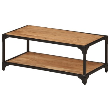 vidaXL Τραπεζάκι Σαλονιού 90x45x35cm από Μασίφ Ξύλο Ακακίας 1 τεμ.