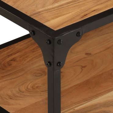 vidaXL Τραπεζάκι Σαλονιού 90x45x35cm από Μασίφ Ξύλο Ακακίας 1 τεμ.