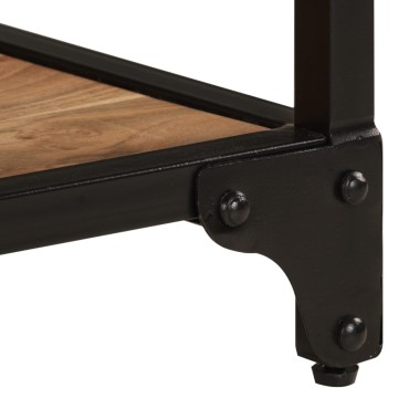 vidaXL Τραπεζάκι Σαλονιού 90x45x35cm από Μασίφ Ξύλο Ακακίας 1 τεμ.