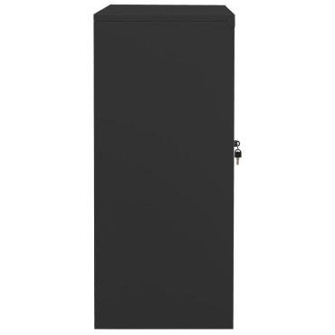 vidaXL Ντουλάπα Γραφείου Ανθρακί 90x40x90cm Ατσάλινη 1 τεμ.