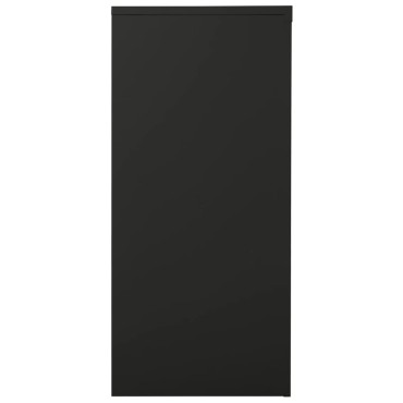 vidaXL Ντουλάπι με Συρόμενη Πόρτα Ανθρακί 90x40x90cm Ατσάλινο 1 τεμ.
