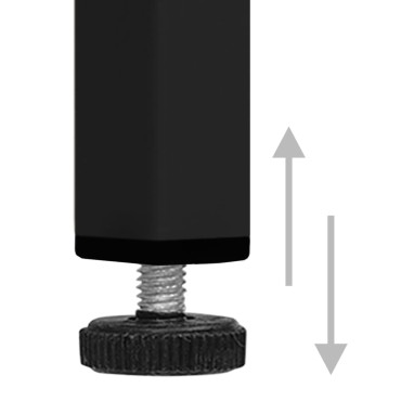 vidaXL Ντουλάπα Βιτρίνας Μαύρη 90x40x180cm Ατσάλι / Ψημένο Γυαλί 1 τεμ.