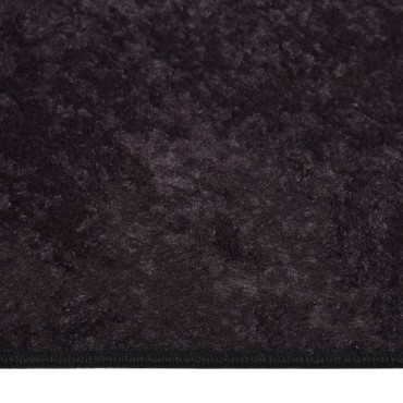 vidaXL Χαλί Πλενόμενο Αντιολισθητικό Ανθρακί 190x300cm