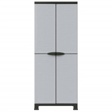 vidaXL Πλαστικό Ντουλάπι 68x39x171,5cm 1 τεμ.