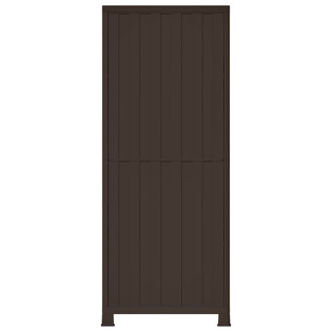 vidaXL Πλαστικό Ντουλάπι 68x39x171,5cm 1 τεμ.
