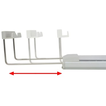 vidaXL Λάμπα Ενυδρείου LED 100-110 εκ. από Αλουμίνιο IP67