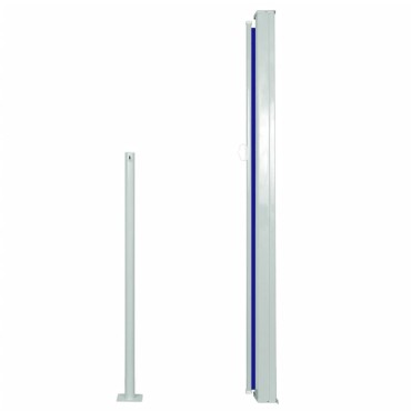 vidaXL Σκίαστρο Πλαϊνό Συρόμενο Μπλε 140 x 300 εκ.