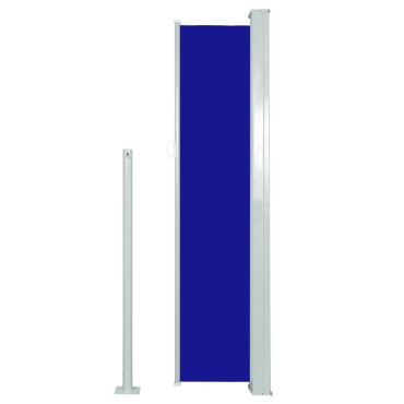 vidaXL Σκίαστρο Πλαϊνό Συρόμενο Μπλε 140 x 300 εκ.