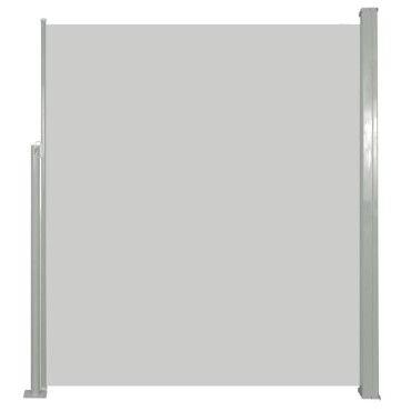 vidaXL Σκίαστρο Πλαϊνό Συρόμενο Κρεμ 160 x 500 εκ.