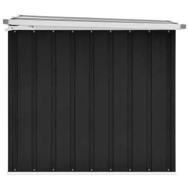 vidaXL Μπαούλο Αποθήκευσης Κήπου Ανθρακί 149x99x93cm 1 τεμ.