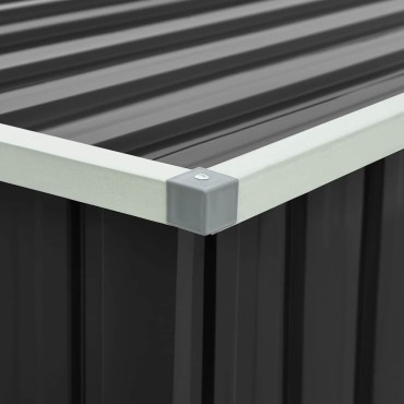 vidaXL Μπαούλο Αποθήκευσης Κήπου Ανθρακί 171x99x93cm 1 τεμ.