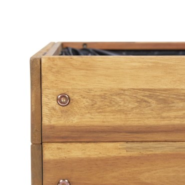 vidaXL Ζαρντινιέρα Υπερυψωμένη 50 x 40 x 45 εκ. από Μασίφ Ξύλο Ακακίας
