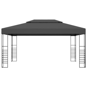 vidaXL Κιόσκι Ανθρακί 3 x 4 μ.