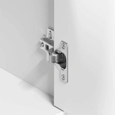 vidaXL Μπουφές Λευκός 88x30x70cm από Επεξ. Ξύλο 1 τεμ.
