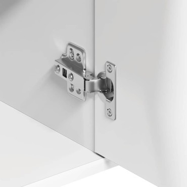 vidaXL Μπουφές Λευκός 88x30x70cm από Επεξ. Ξύλο 1 τεμ.