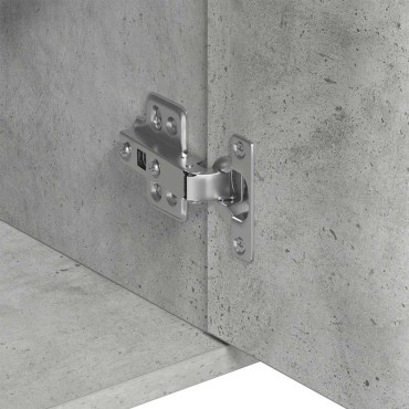 vidaXL Μπουφές Γκρι του Σκυροδέματος 88x30x70cm από Επεξ. Ξύλο 1 τεμ.