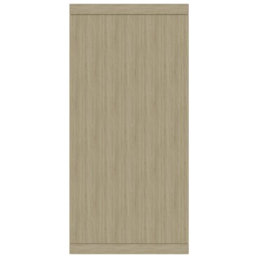 vidaXL Μπουφές Sonoma Δρυς 88x30x65cm από Επεξ. Ξύλο 1 τεμ.