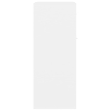 vidaXL Ντουλάπι Λευκό 60x30x75cm από Επεξεργασμένο Ξύλο 1 τεμ.