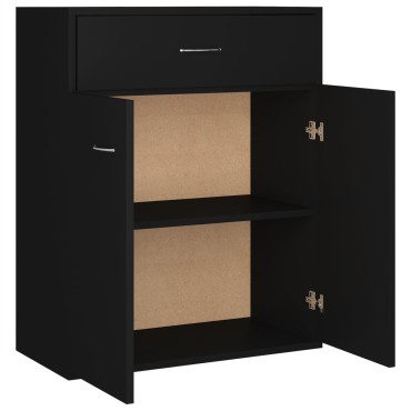 vidaXL Συρταριέρα Γκρι 60x30x75cm από Επεξεργασμένο Ξύλο 1 τεμ.