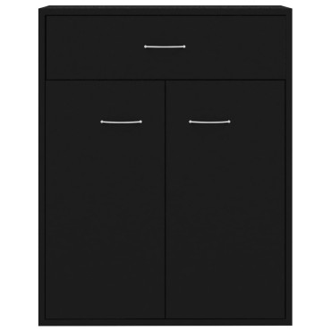 vidaXL Συρταριέρα Γκρι 60x30x75cm από Επεξεργασμένο Ξύλο 1 τεμ.